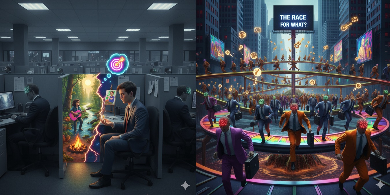 The Rat Race Mirage: Chasing Acceptance, Losing Ourselves