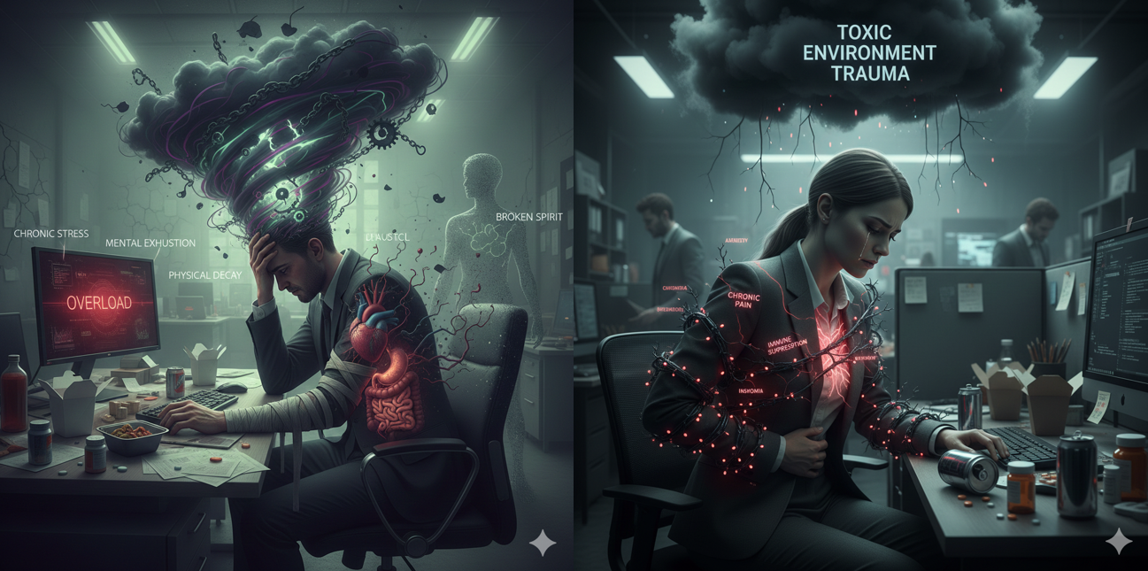 Toxic Work Culture Is Making Us Sick — The Hidden Cost We Call Success