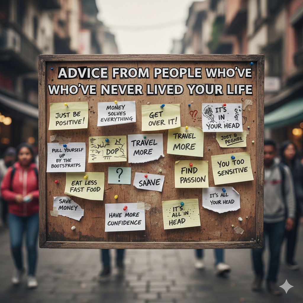 Everyone Has Advice—Most of It Is Just Loud Confidence